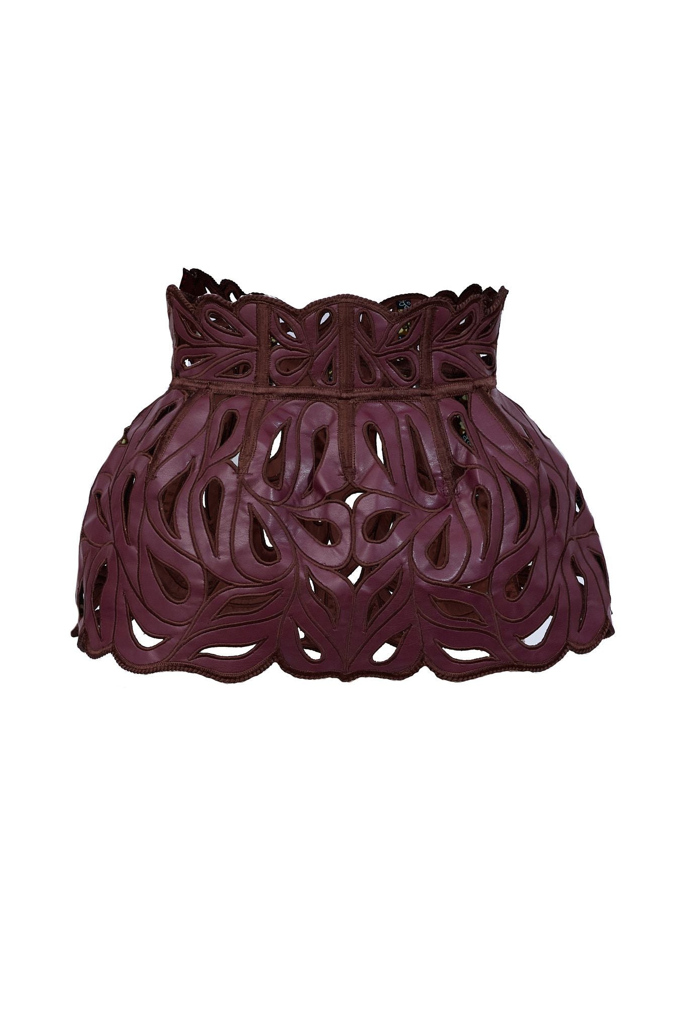 ADIRA BURGUNDY LEATHER