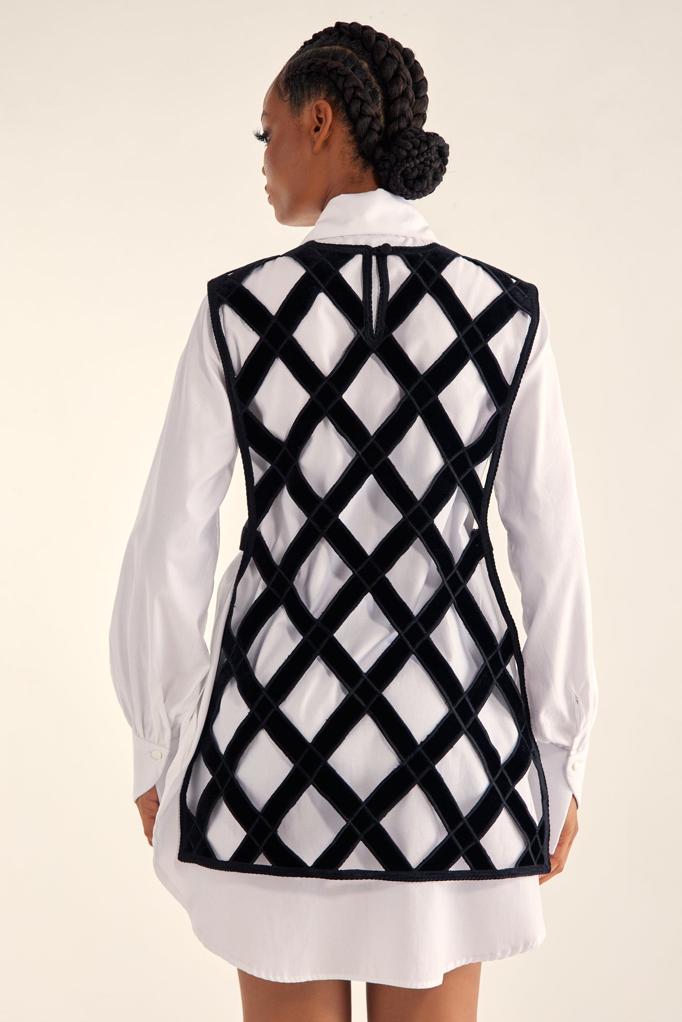THE EMBROIDERED TUNIC CAGE